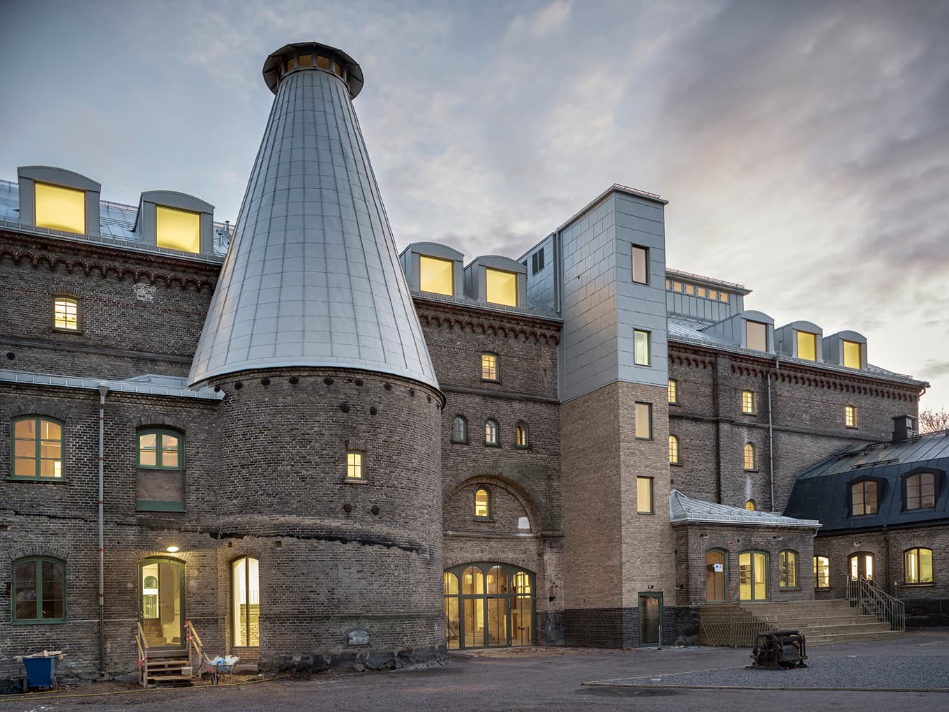 Byggnaden ”Jungfrun” är årets vinnare av Kasper Salin-priset. Pressbild. Foto: Johan Fowelin