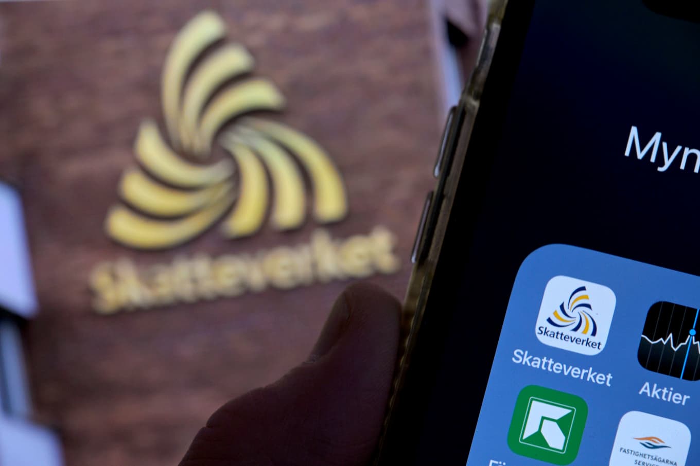 Skatteverket ska på uppdrag av regeringen ta fram en meddelartjänst som varnar för adresskapning. Arkivbild. Foto: Janerik Henriksson/TT