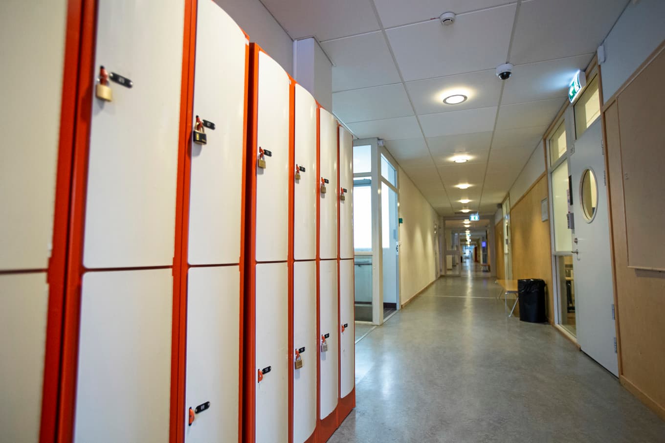 Ett bombhot har riktats mot en skola i Kungsbacka kommun. Arkivbild. Foto: Martina Holmberg/TT