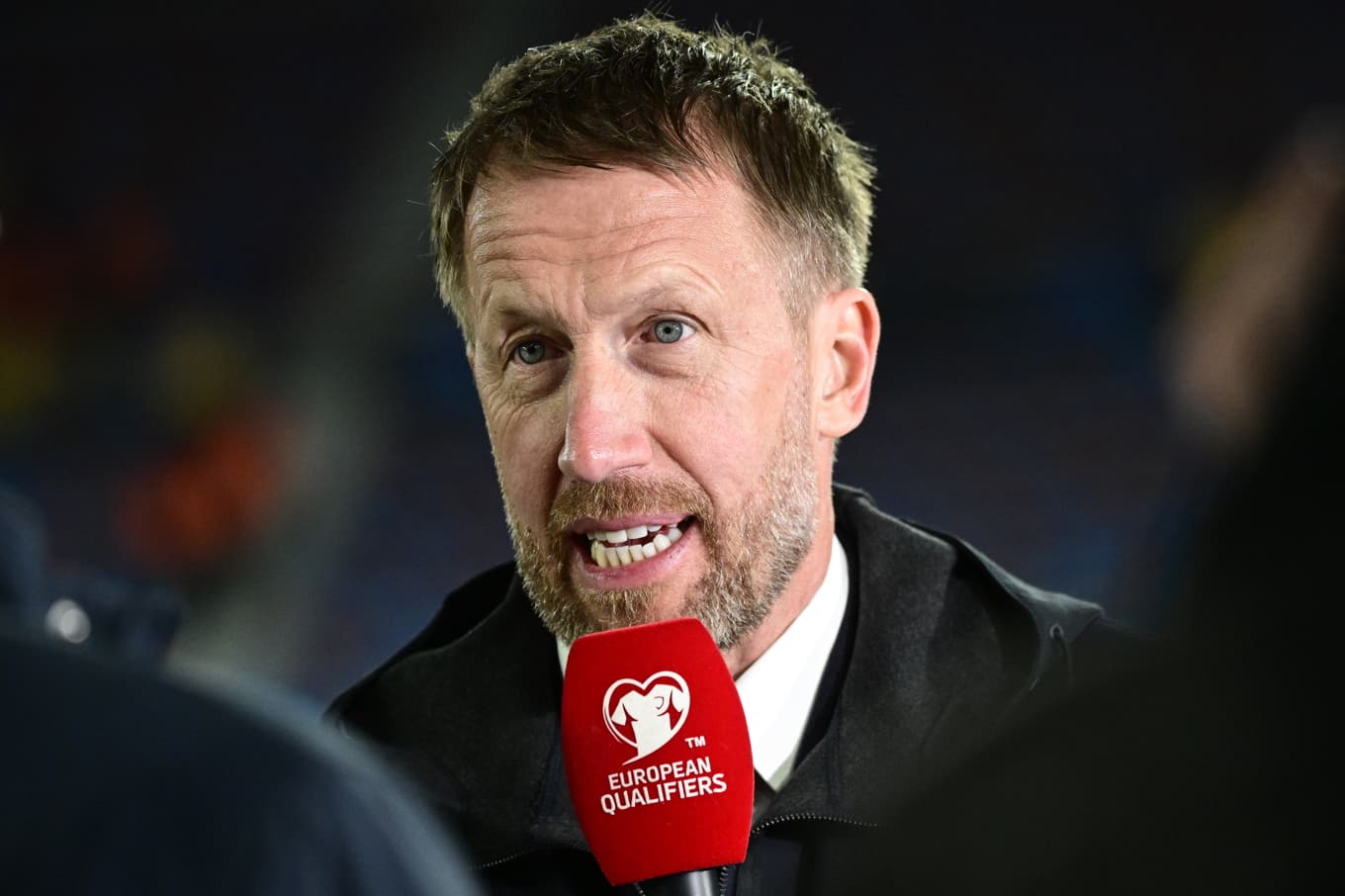 Förbundskaptenen Graham Potter. Foto: Jonas Ekströmer/TT