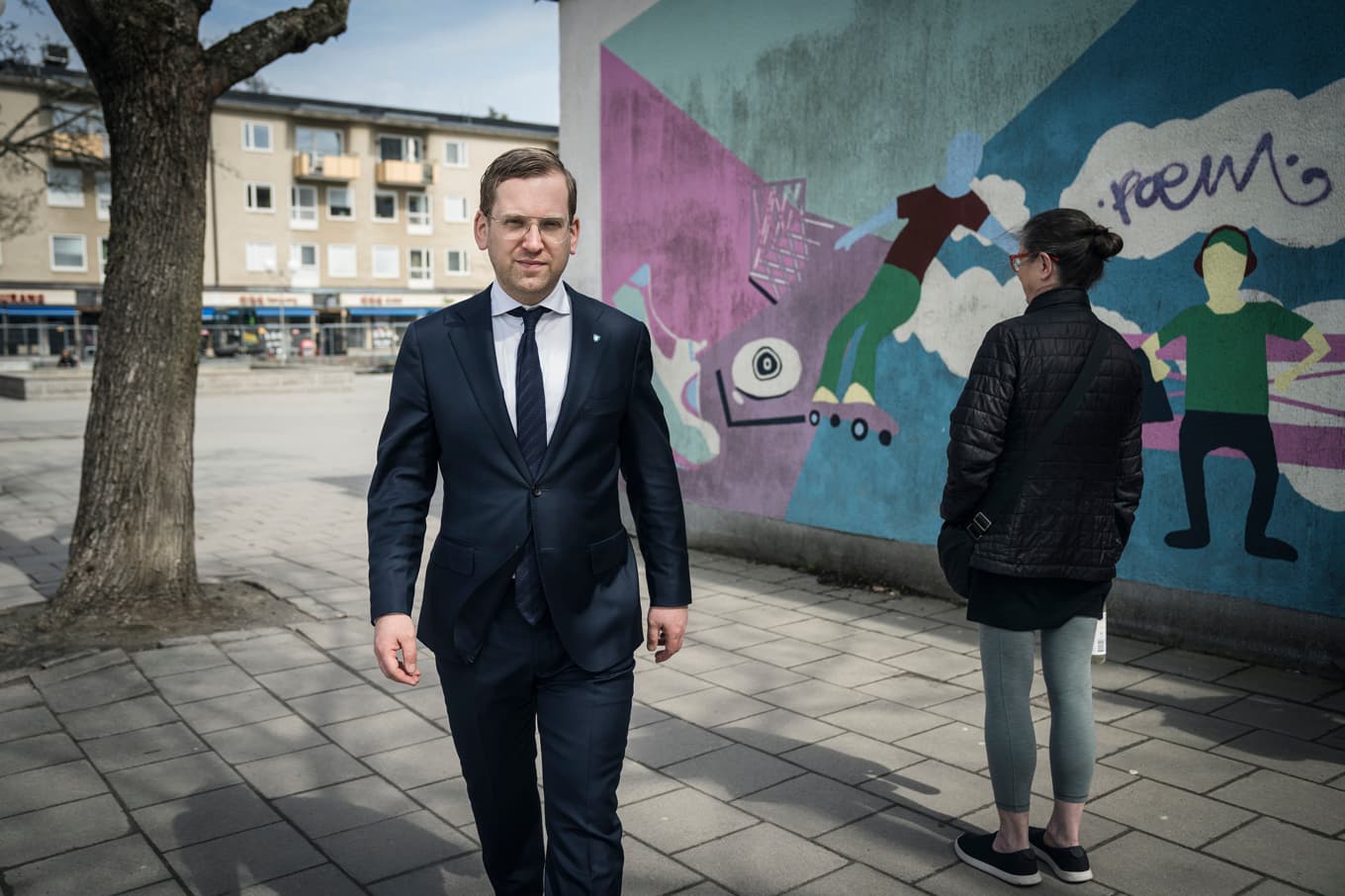 Stockholms  social- och trygghetsborgarråd Alexander Ojanne (S). Arkivbild. Foto: Anna Tärnhuvud/SvD/TT