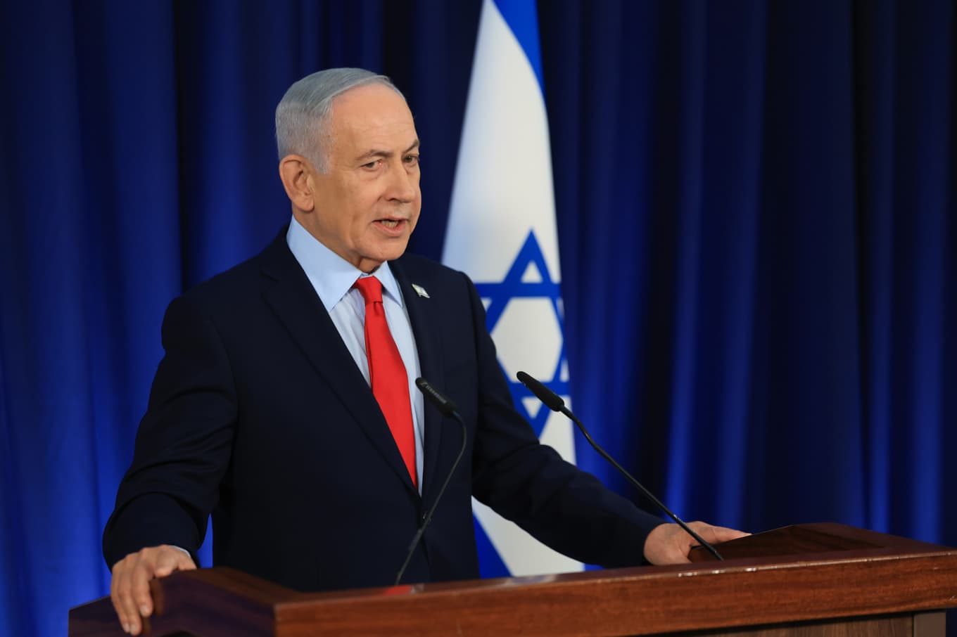 Benjamin Netanyahu. Arkivbild. Foto: Ronen Zvulun  /AP/TT