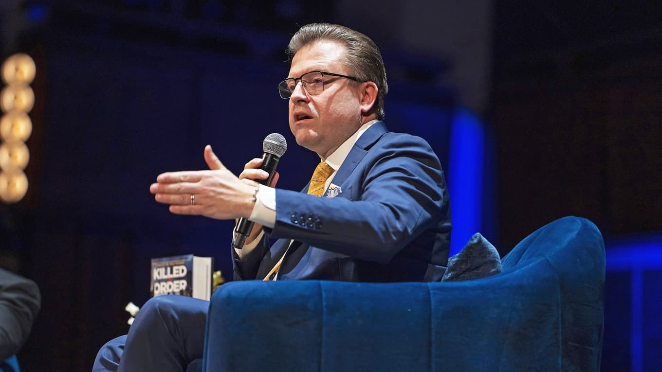 Jan Jekielek, författare till boken ”Killed to Order”, som handlar om det statliga systemet med organstölder i Kina. Foto: Madalina Kilroy