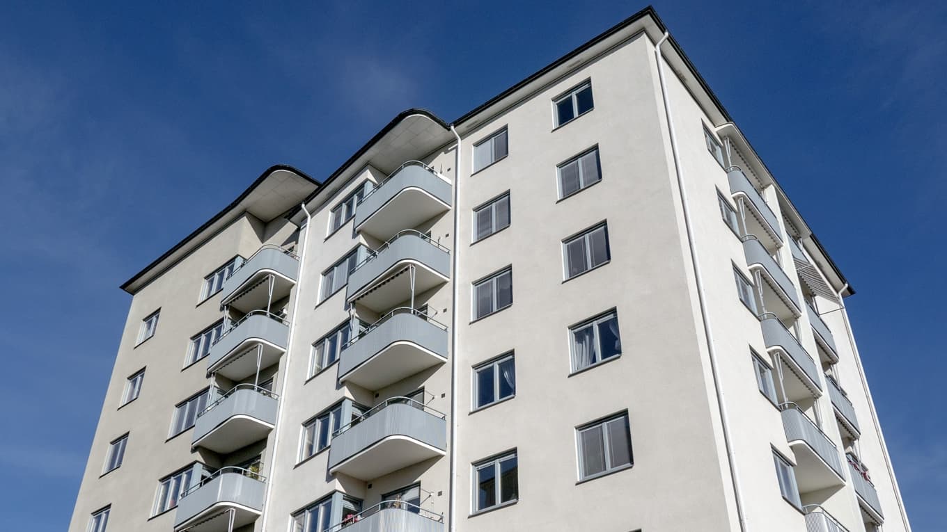 Enligt en rapport från Brå (Brottsförebyggande rådet) upplever sju procent av landets bostadsrättsföreningar att de utsatts för ekonomisk brottslighet.
Foto: Gabriella Buske/TT