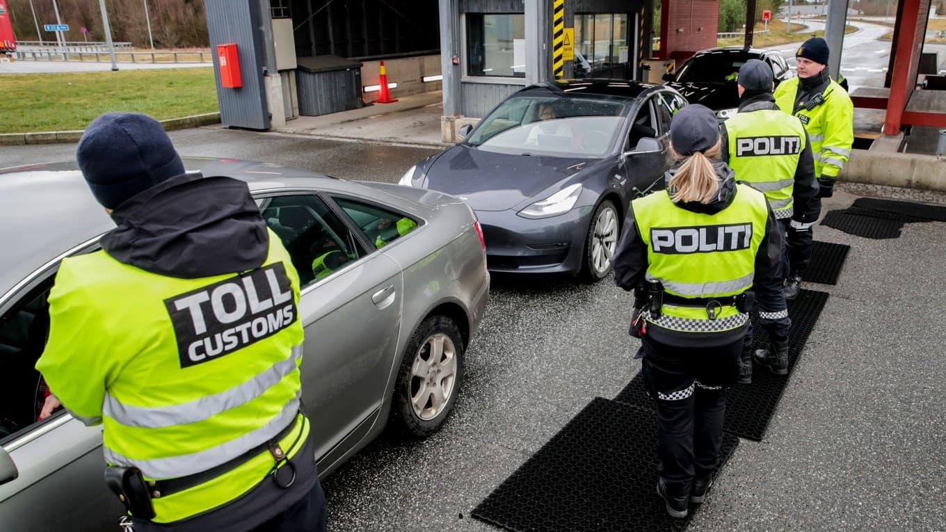 En domstol i Norge har dömt en man till fängelse i 2,5 år efter att han åtta gånger brutit mot ett inreseförbud. Foto: Vidar Ruud/NTB Scanpix/AFP via Getty Images