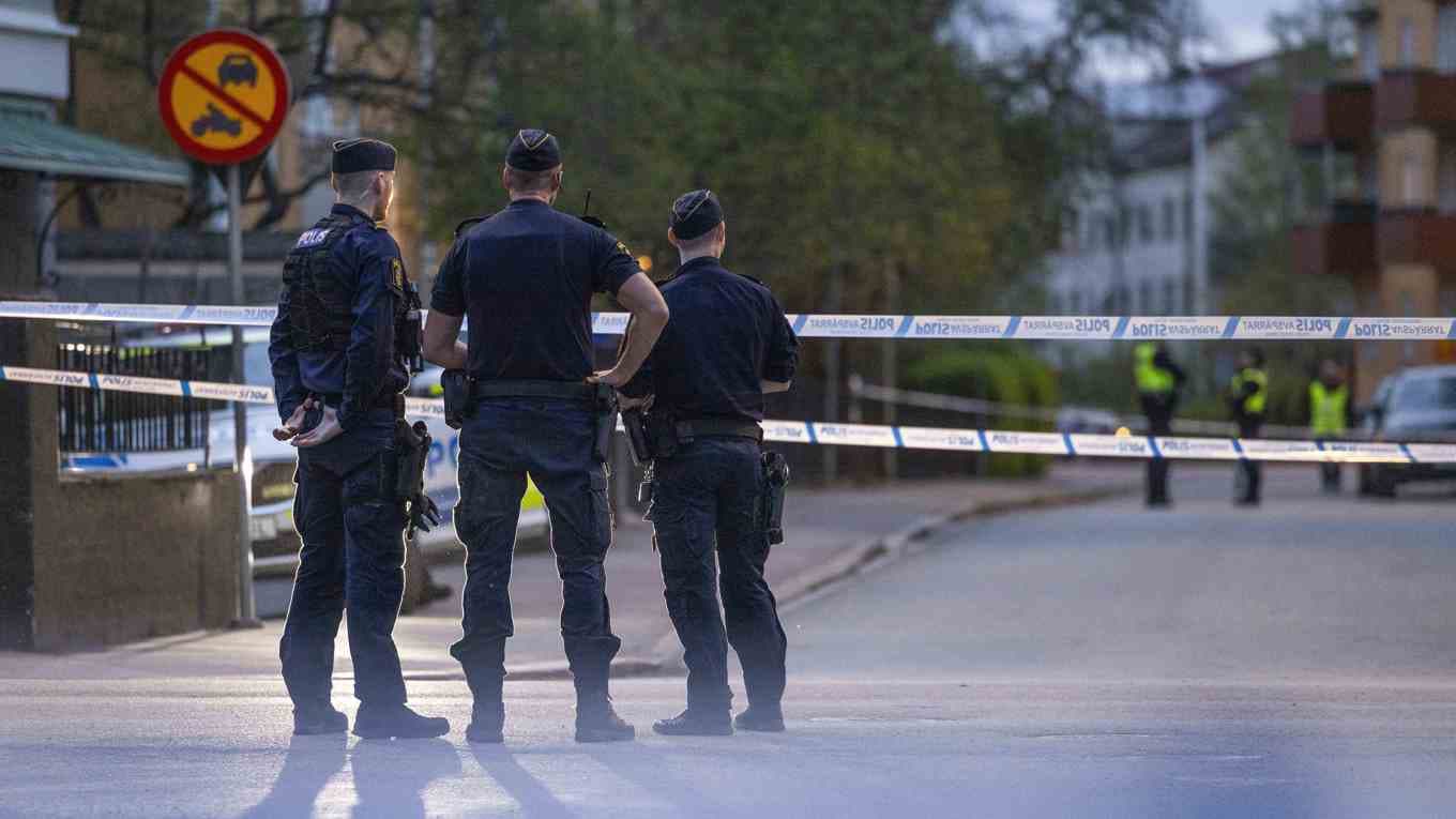 Poliser. Foto: Jonas Gratzer/Getty Images