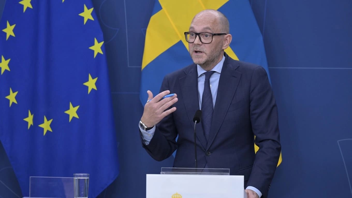 Arbetsmarknadsminister Johan Britz (L). Foto: Roger Sahlström