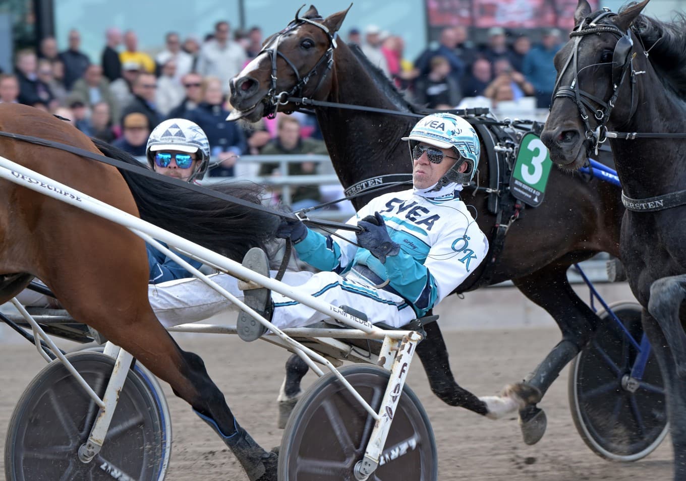 Örjan Kihlström, nyckelkusk på Bjerke på lördagen. Foto: Lars Jakobsson / TR Bild