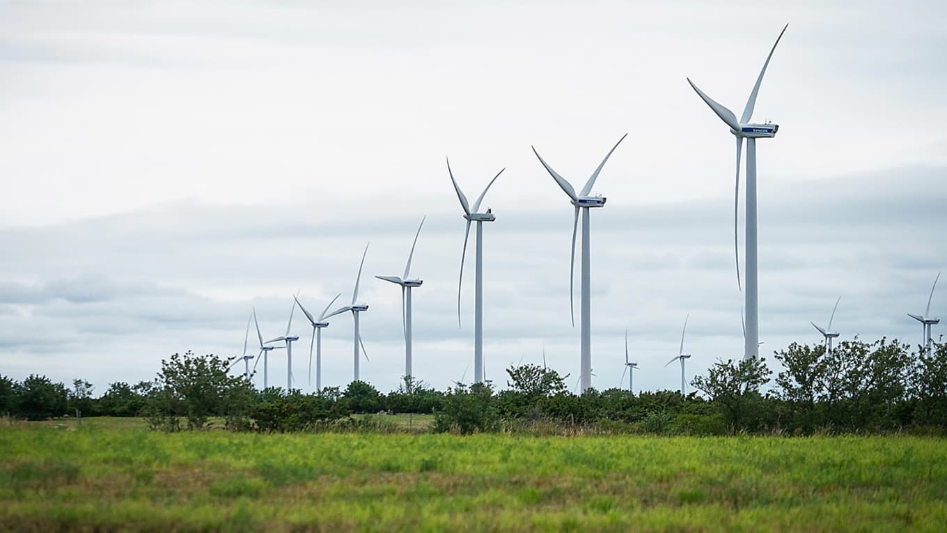 Polhem Infra hade 2024 flera miljarder kronor i bland annat vindkraftparker. Dock inte denna som finns på Gotland. Foto: Bilbo Lantto