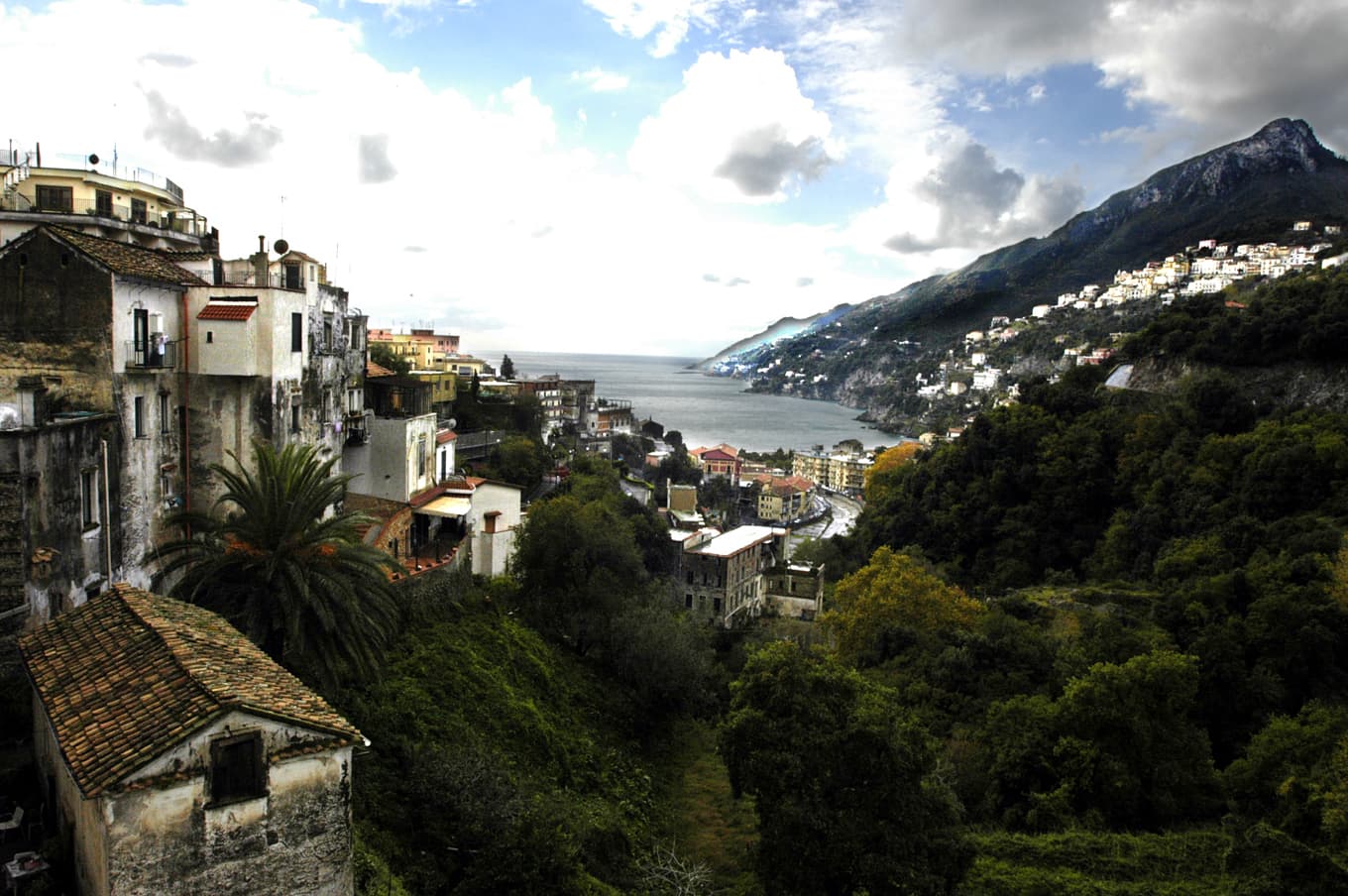 Maffiabossen greps i den lilla kuststaden Vietri sul Mare. Arkivbild. Foto: Jurek Holzer/SvD/TT