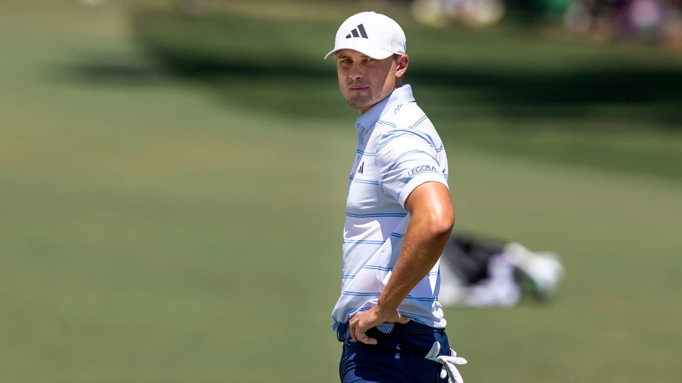 Ludvig Åberg. Foto: Christer Höglund/TT