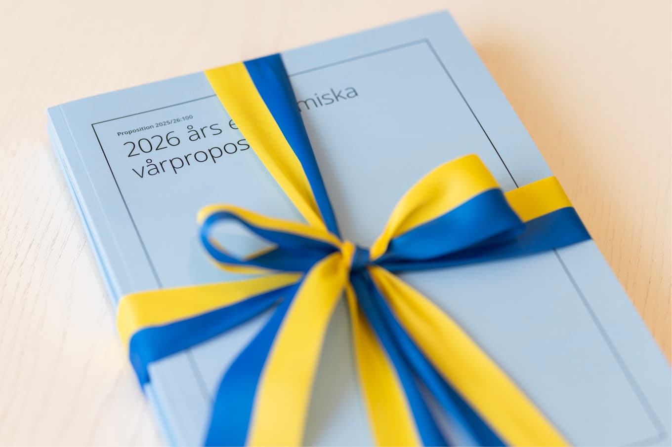 Vårändringsbudgeten. Foto: Ninni Andersson/Regeringskansliet