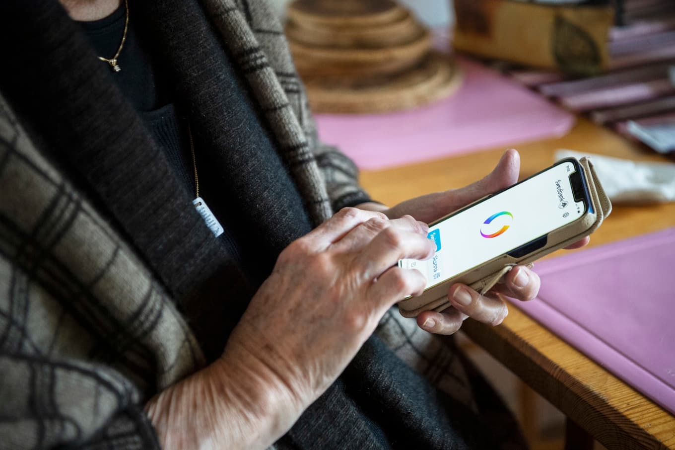 Brottsvinsterna från bedrägerier fortsätter att minska. Arkivbild. Foto: Caisa Rasmussen / TT