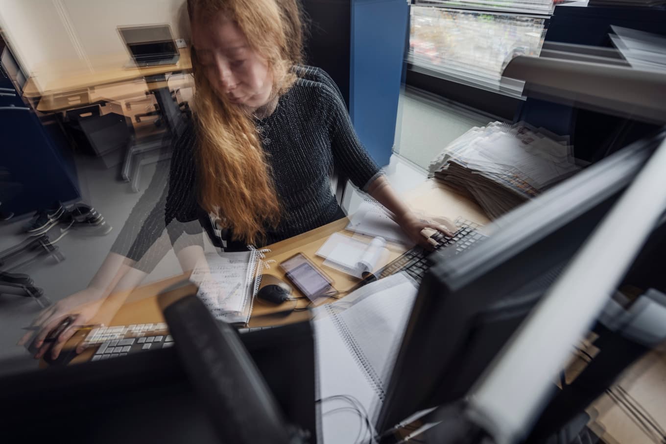 Kvinnliga chefer skattar genomgående sin stress som högre än manliga chefer i samma ålder. Arkivbild. Foto: Stina Stjernkvist/TT