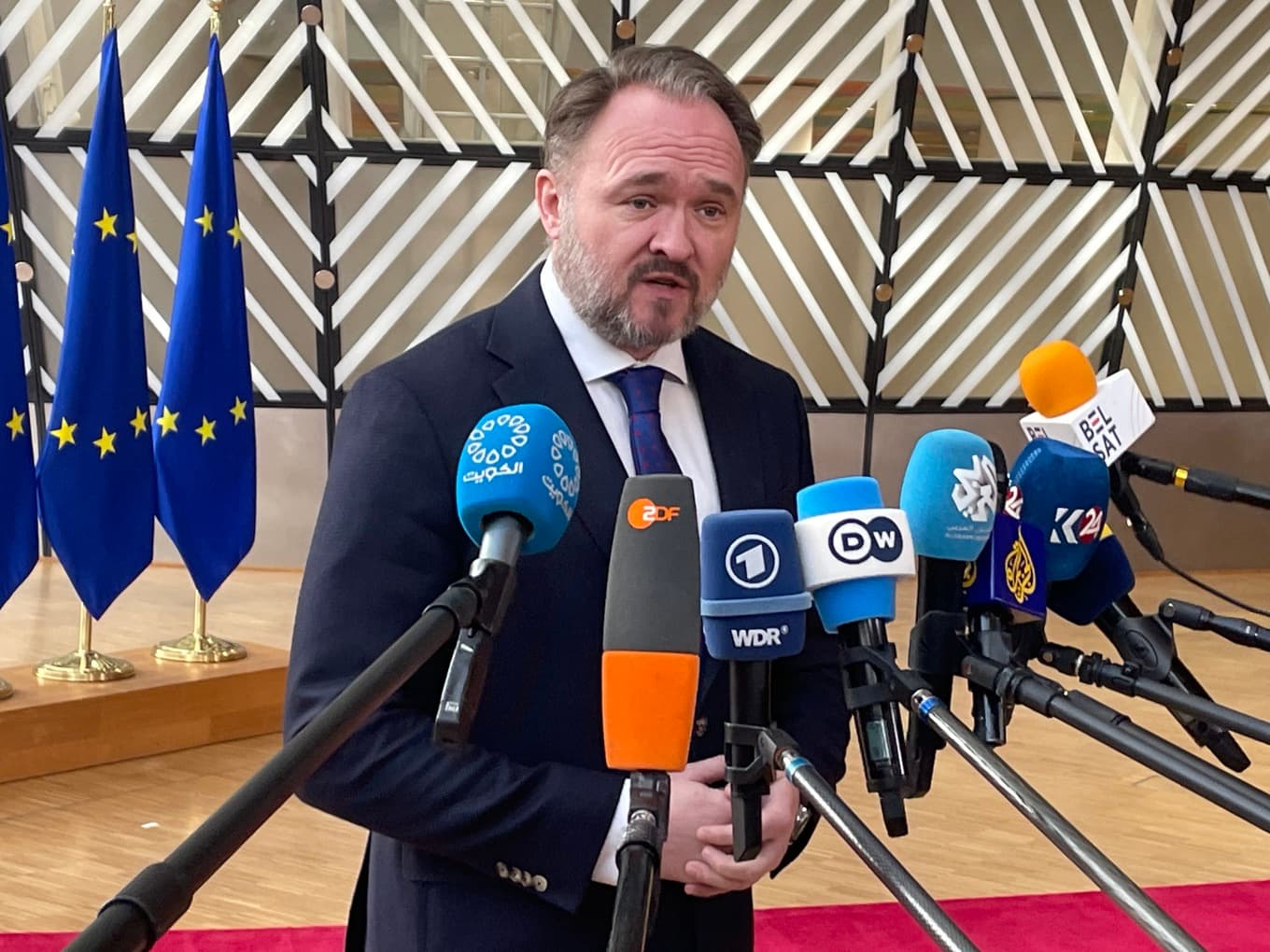 EU:s energikommissionär Dan Jørgensen. Arkivbild Foto: Wiktor Nummelin/TT