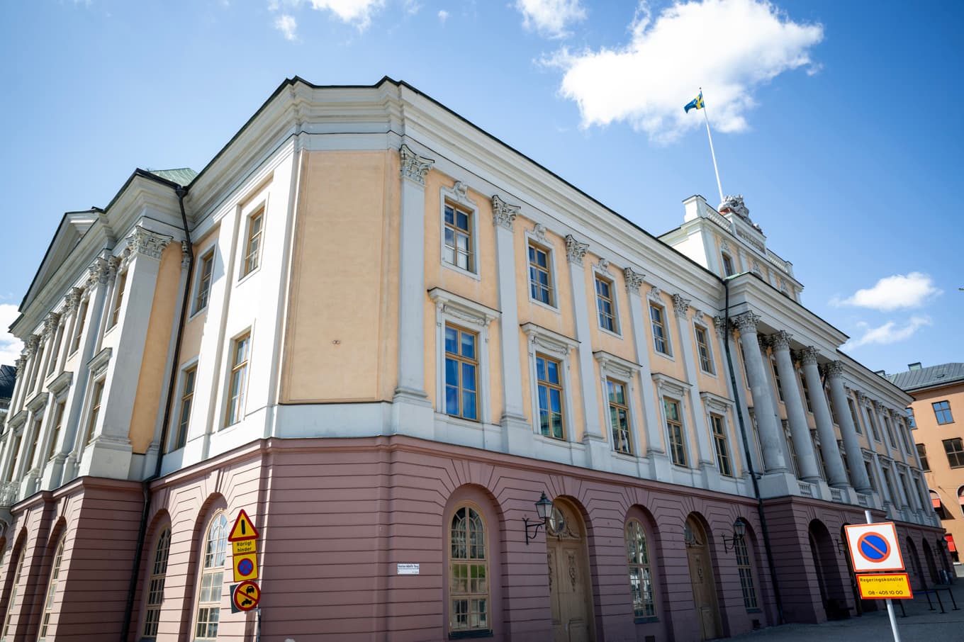 Utrikesdepartementet i Stockholm. Arkivbild. Foto: Christine Olsson/TT