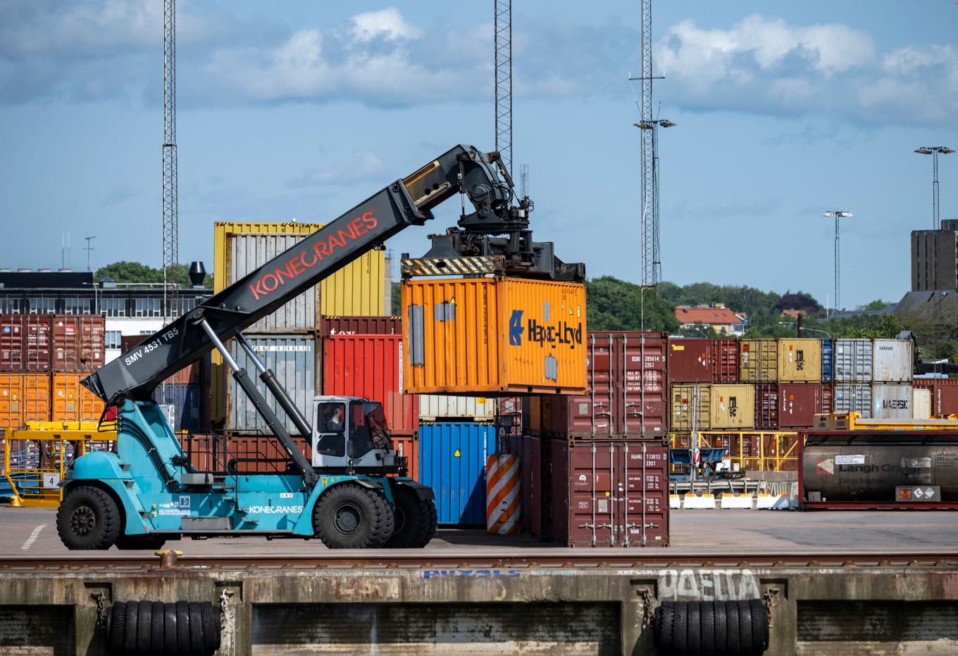 Helsingborgs hamn. Arkivbild. Foto: Johan Nilsson/TT