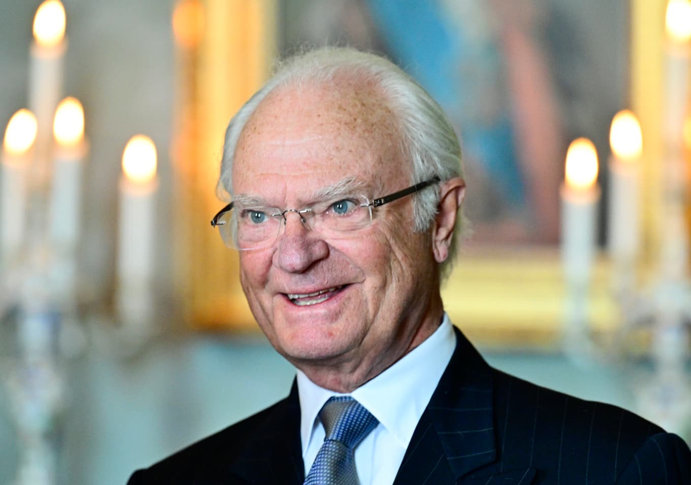 Kung Carl Gustaf fyller 80 på valborgsmässoafton. Foto: Jonas Ekströmer/TT