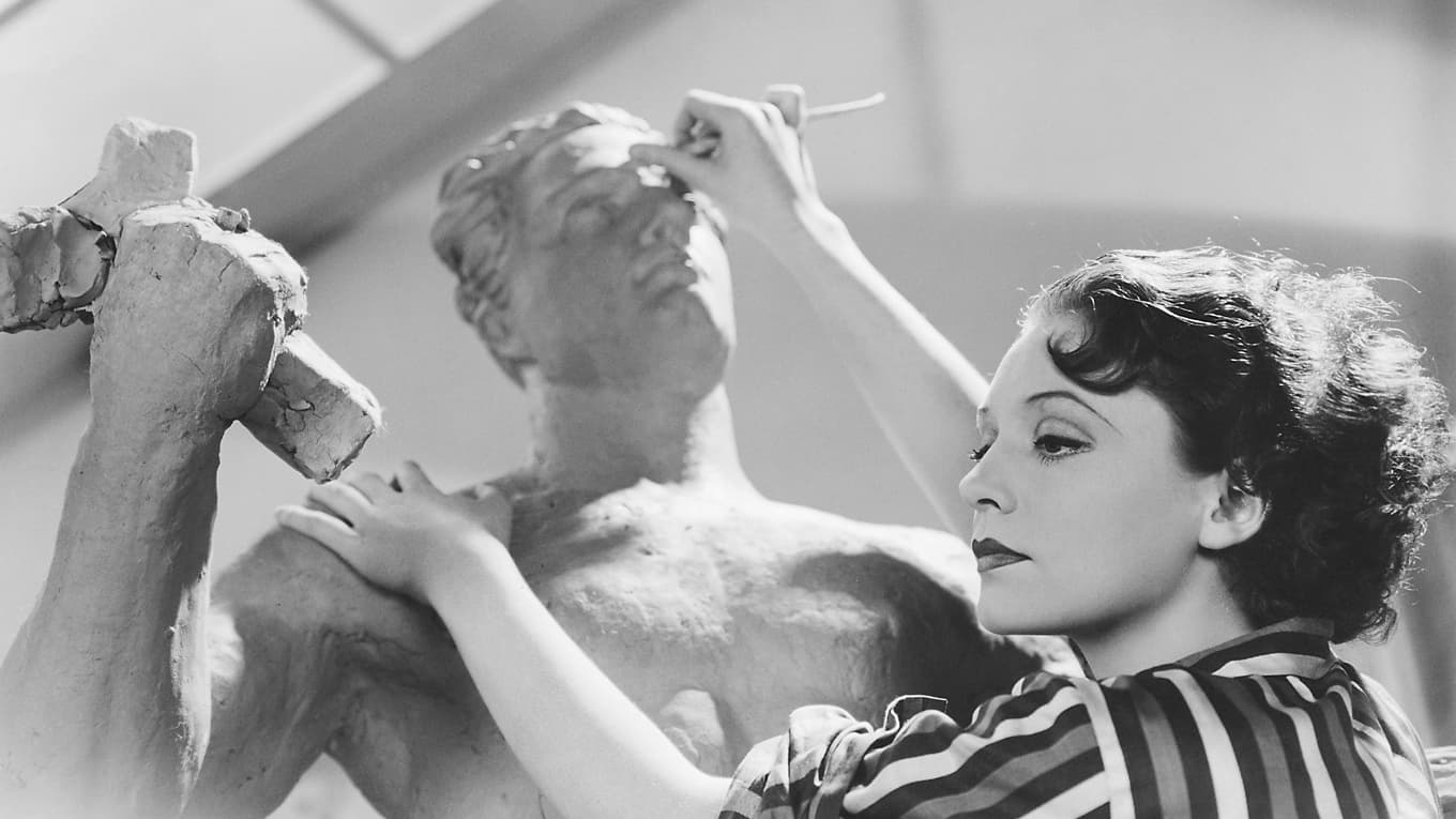 Zarah Leander som skulptrisen Tora Diidiken i filmen ”Äktenskapsleken” från 1935. Foto: Upphovsrätt: Svenska Filminstitutet
