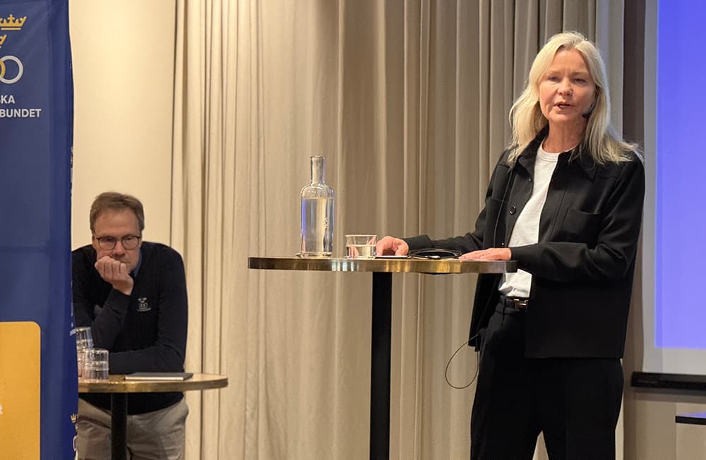 Åsa Hedin avgår som ordförande i Svenska Tennisförbundet. Nu ska hennes efterträdare väljas. Foto: Staffan Erfors