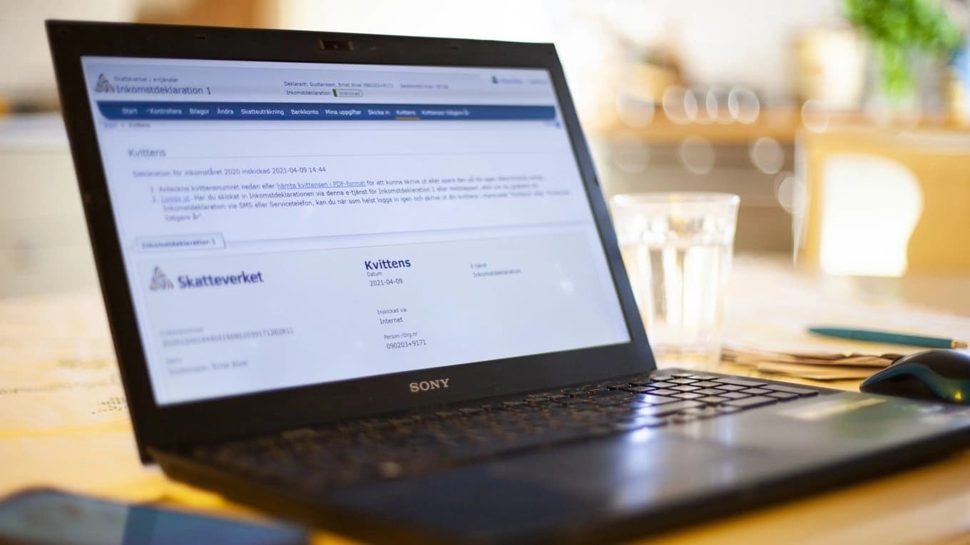 En man i Uddevalla döms till fängelse då hovrätten menar att han ljugit i sin deklaration. Foto: Fialotta Bratt