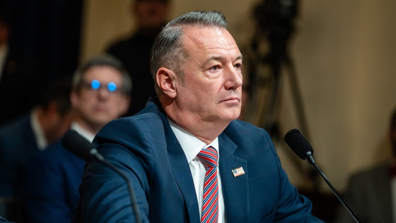 Todd Lyons, chef för den amerikanska migrationsmyndigheten ICE. Foto: Madalina Kilroy