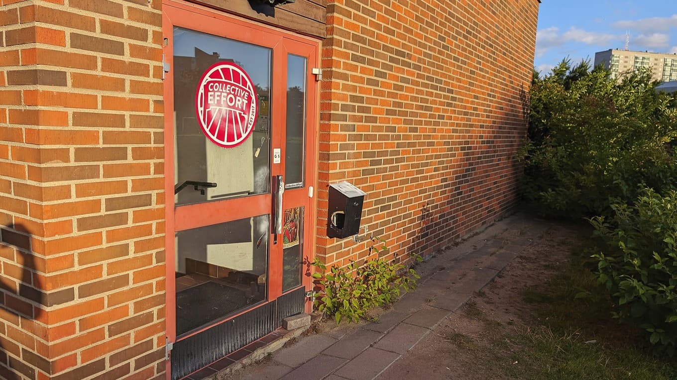 Den socialistiska träningsklubben Collective Effort hyr träningslokal av Heimstaden Studenthus AB i Malmö. Foto: Privat