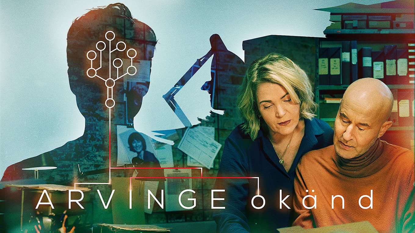 Kattis Ahlström och Mark Levengood är tillbaka i en ny säsong av ”Arvinge okänd”. Foto: Dan Norgren/SVT