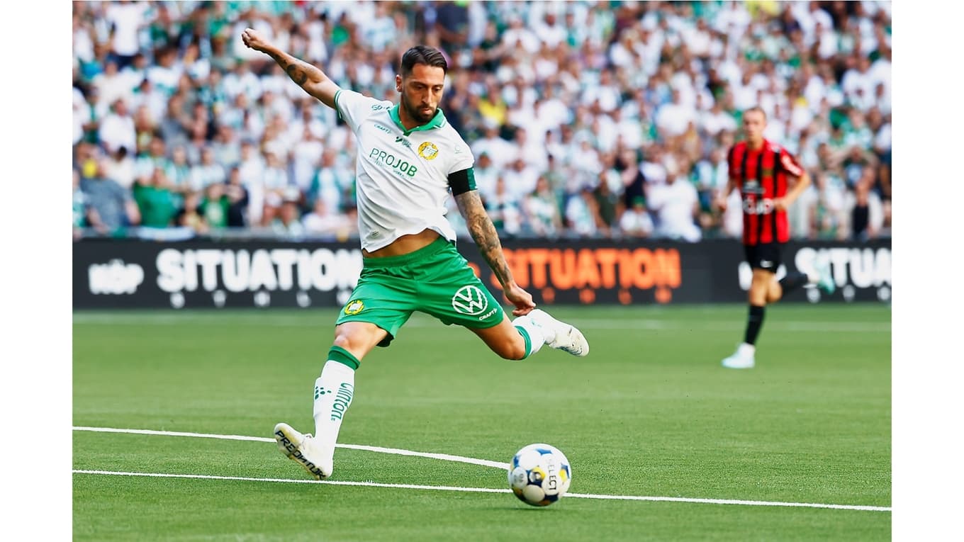 Nummer 1: Hammarbys Nahir Besara är utan tvekan allsvenskans största profil inför säsongen 2026. Foto: Stefan Jerrevång/TT