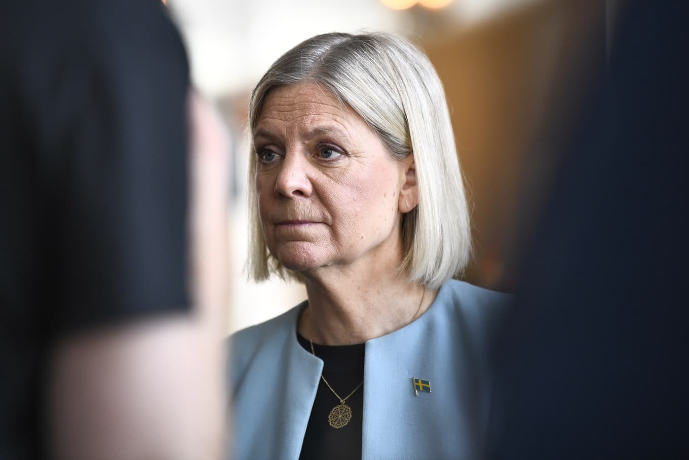 Socialdemokraternas partiledare Magdalena Andersson (S). Arkivbild. Foto: Lars Schröder/TT
