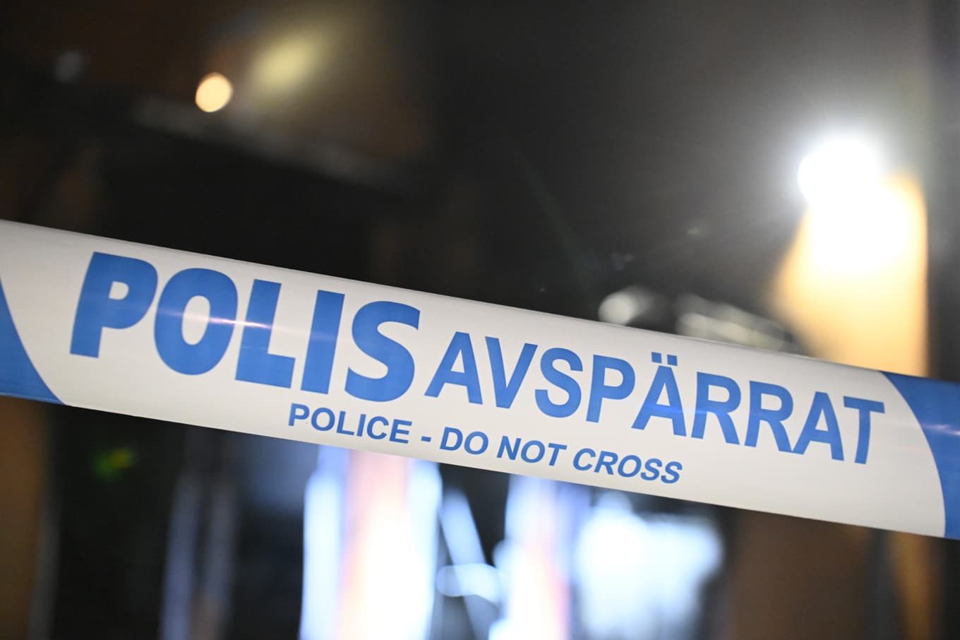Polisen larmades till platsen. Arkivbild. Foto: Oscar Olsson/TT