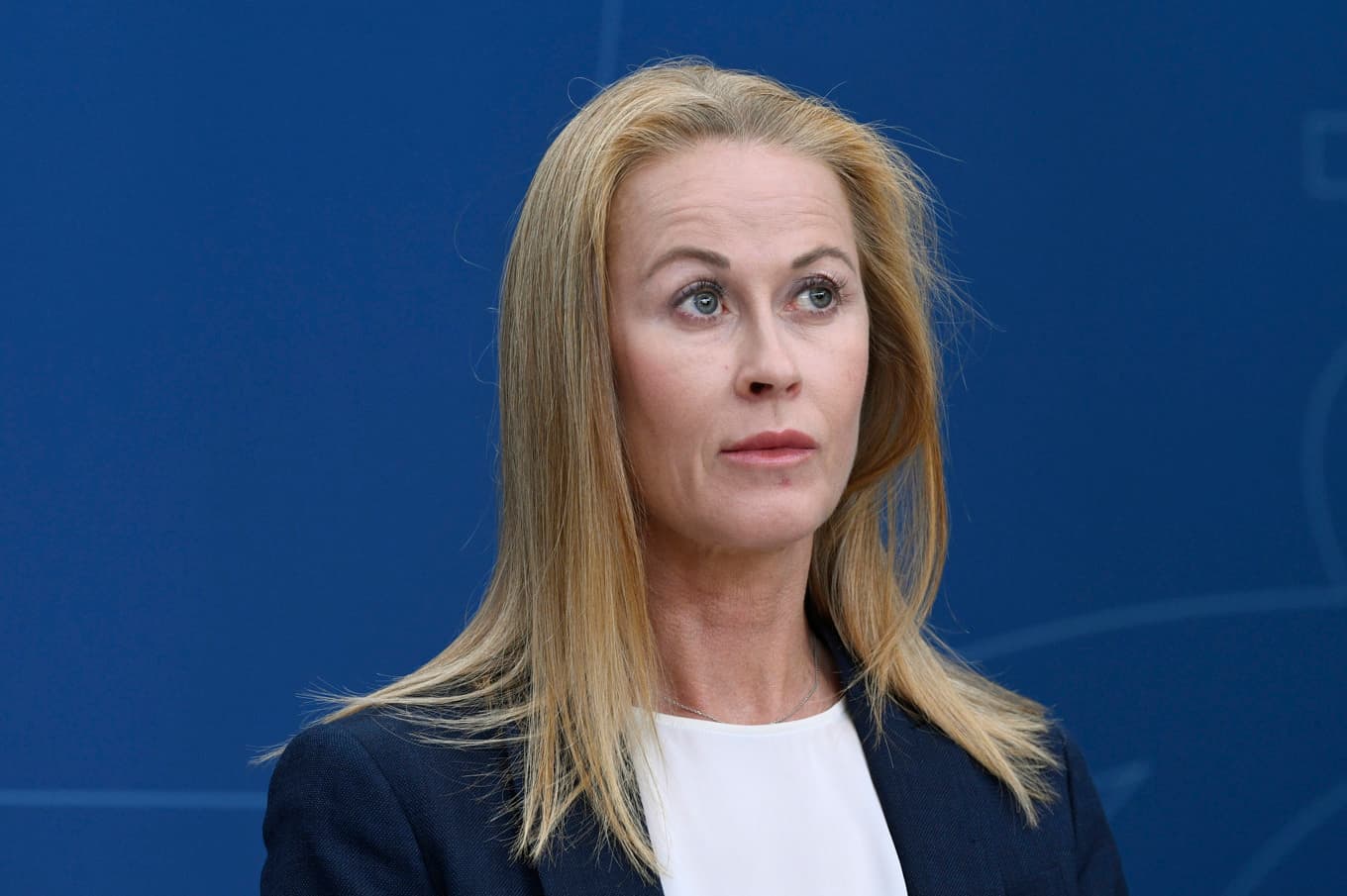 Katja Nyberg lämnade Sverigedemokraterna strax efter att hon stoppats av polis. Foto: Jakob Åkersten Brodén/TT