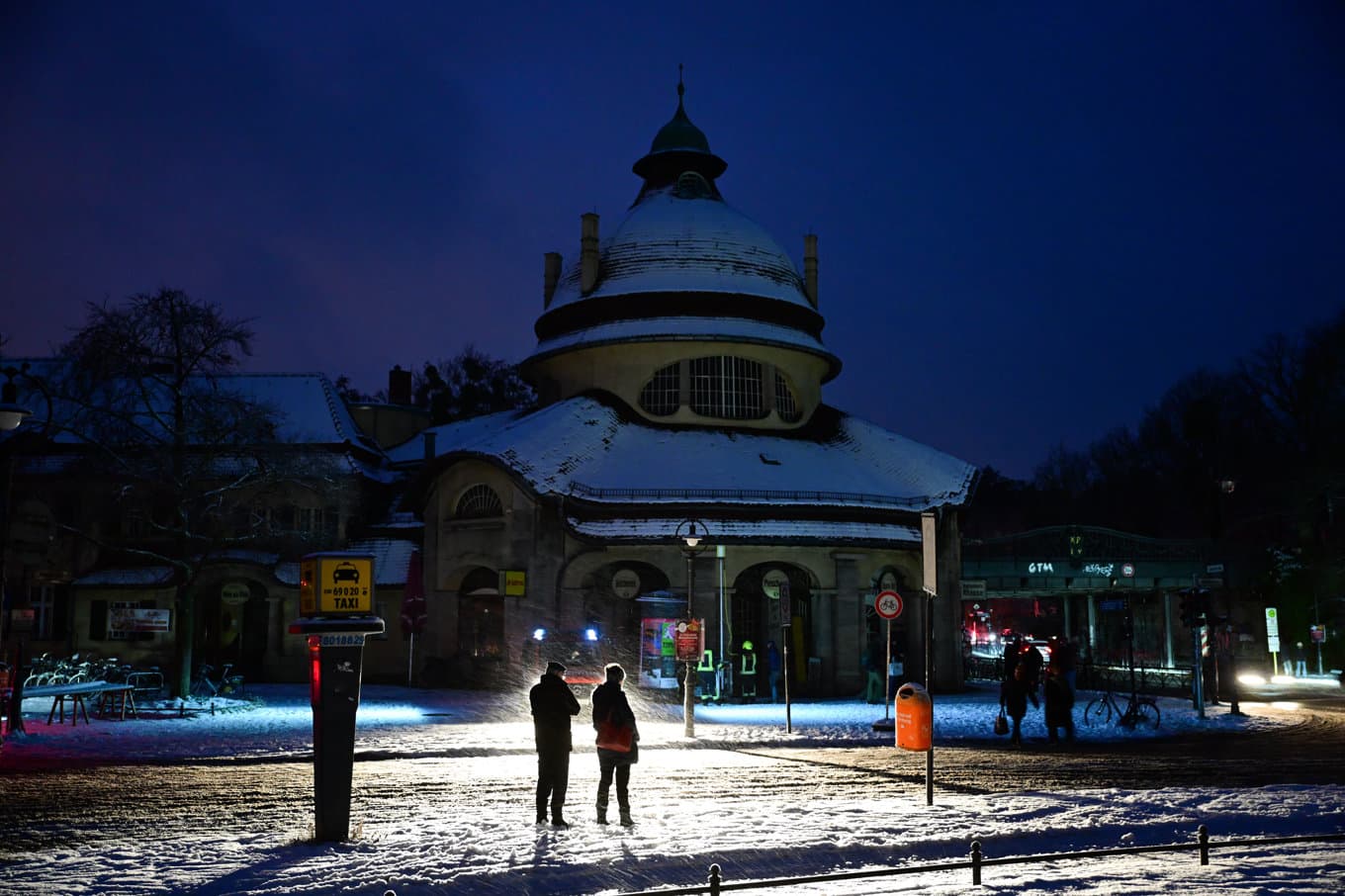 I början av januari drabbades Berlin av ett massivt strömavbrott. Arkivbild. Foto: Sebastian Gollnow/AP/TT