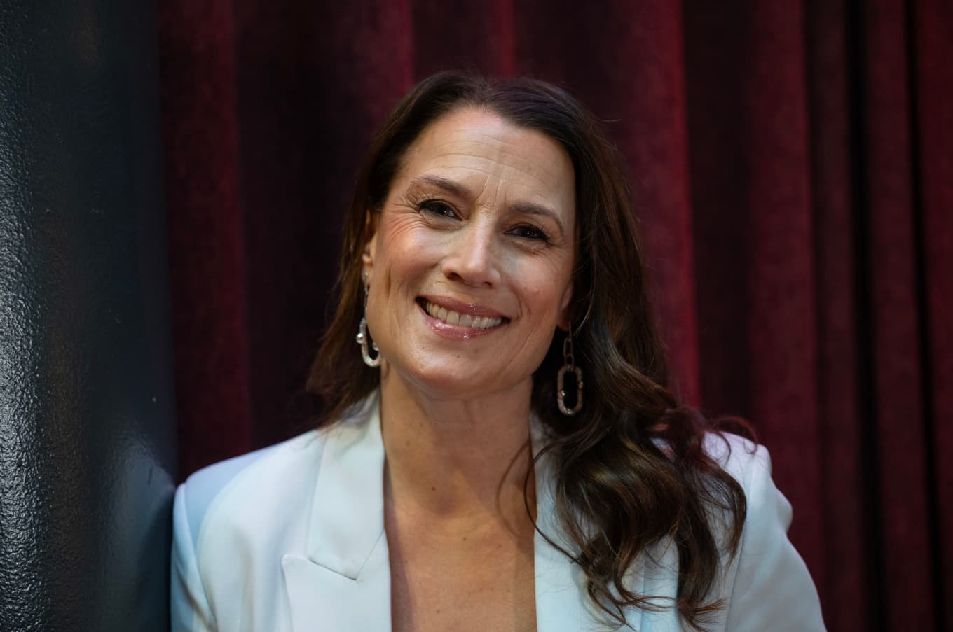 Jill Johnson sjunger för kungen och Silvia i Kungsträdgården. Foto: Fredrik Sandberg/TT