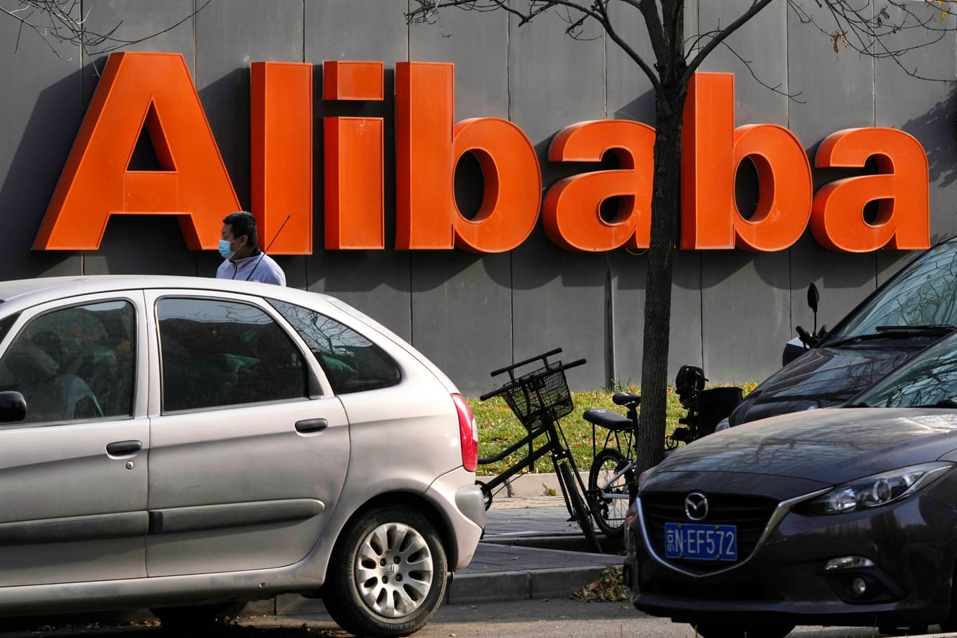 Rapport från Kinas e-handelsbjässe Alibaba. Arkivbild. Foto: Ng Han Guan AP/TT