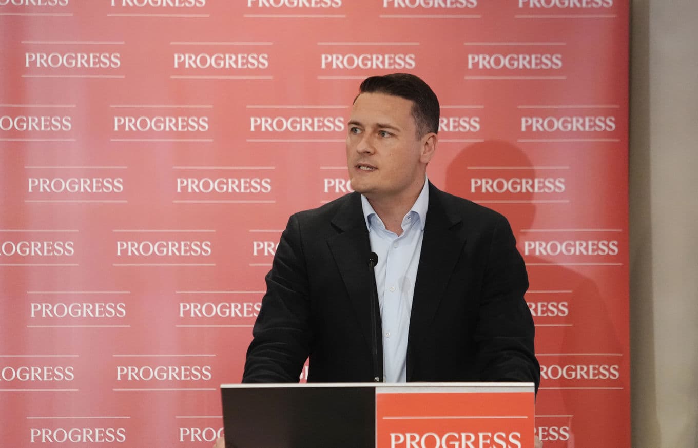 Wes Streeting talade på en konferens i London på lördagen. Foto: Jeff Moore/AP/TT