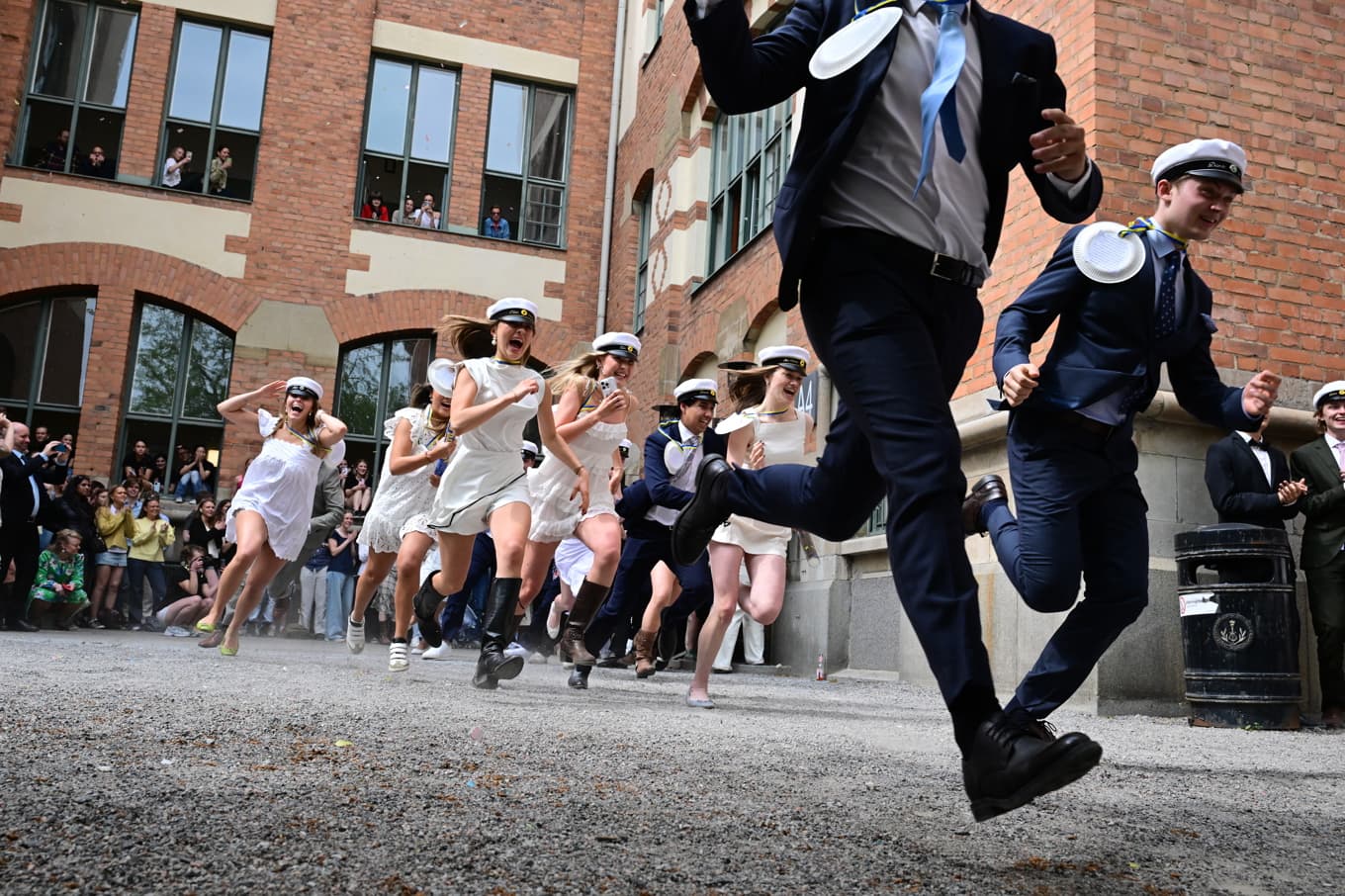 "Arbetslösa" studenter lyfter statistiken. Arkivbild. Foto: Jonas Ekströmer/TT