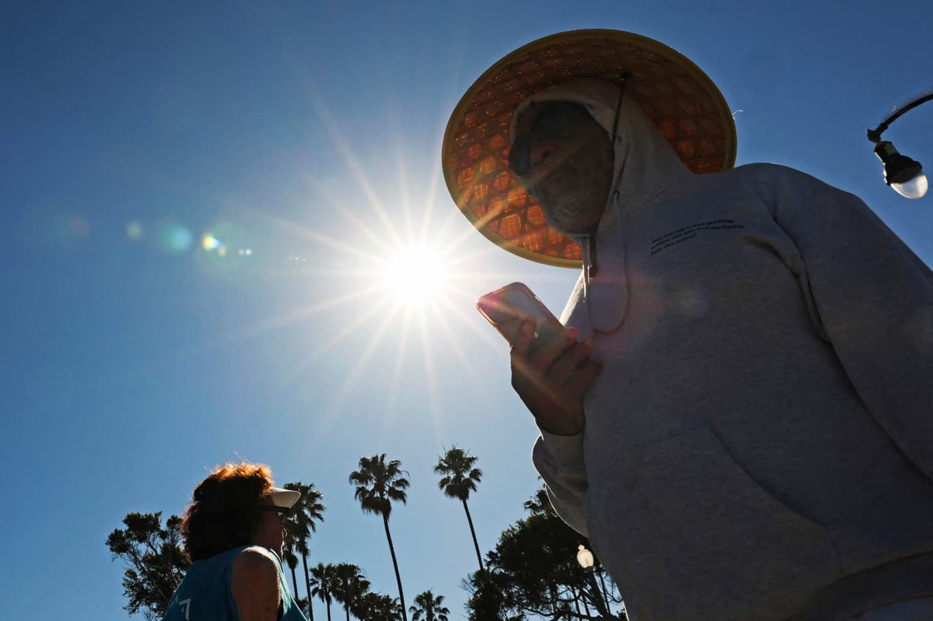 Värmeböljor har i regel blivit något mindre vanliga i USA. Undantag finns i väst, som i Kalifornien. Foto: Patrick T. Fallon/AFP/Getty Images