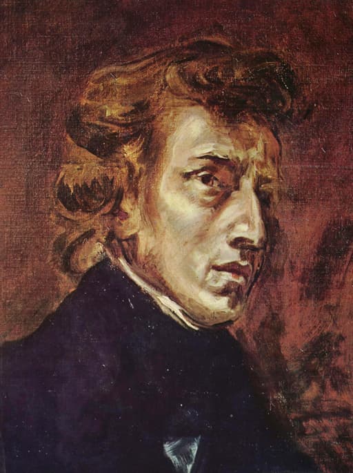 Frédéric Chopin porträtterad av Eugène Delacroix. Foto: Wikimedia Commons