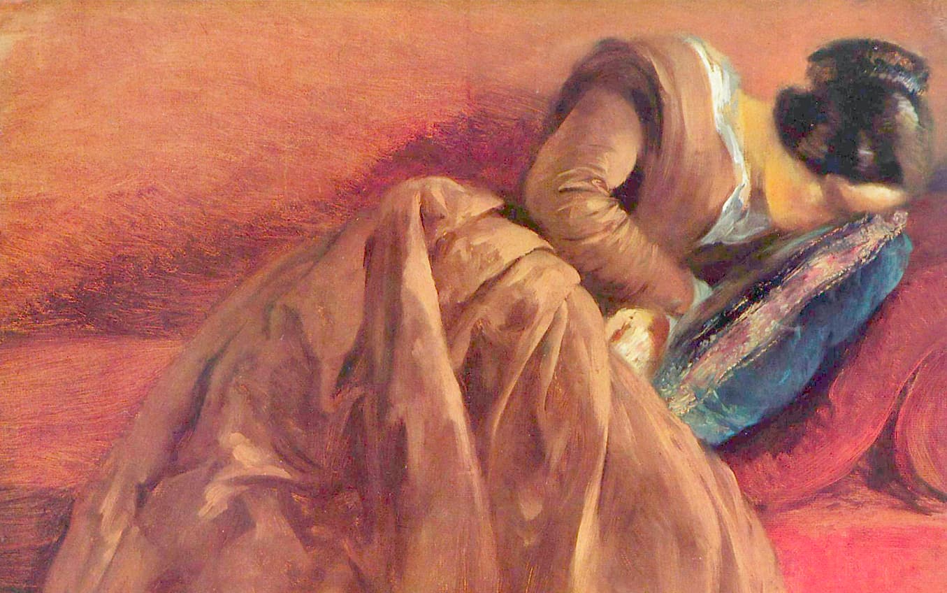 Den kanske främste inom  måleriet som företrädde den  tyska poetiska realismen var  Adolph von Menzel (1815–1905). Foto: Wikimedia Commons