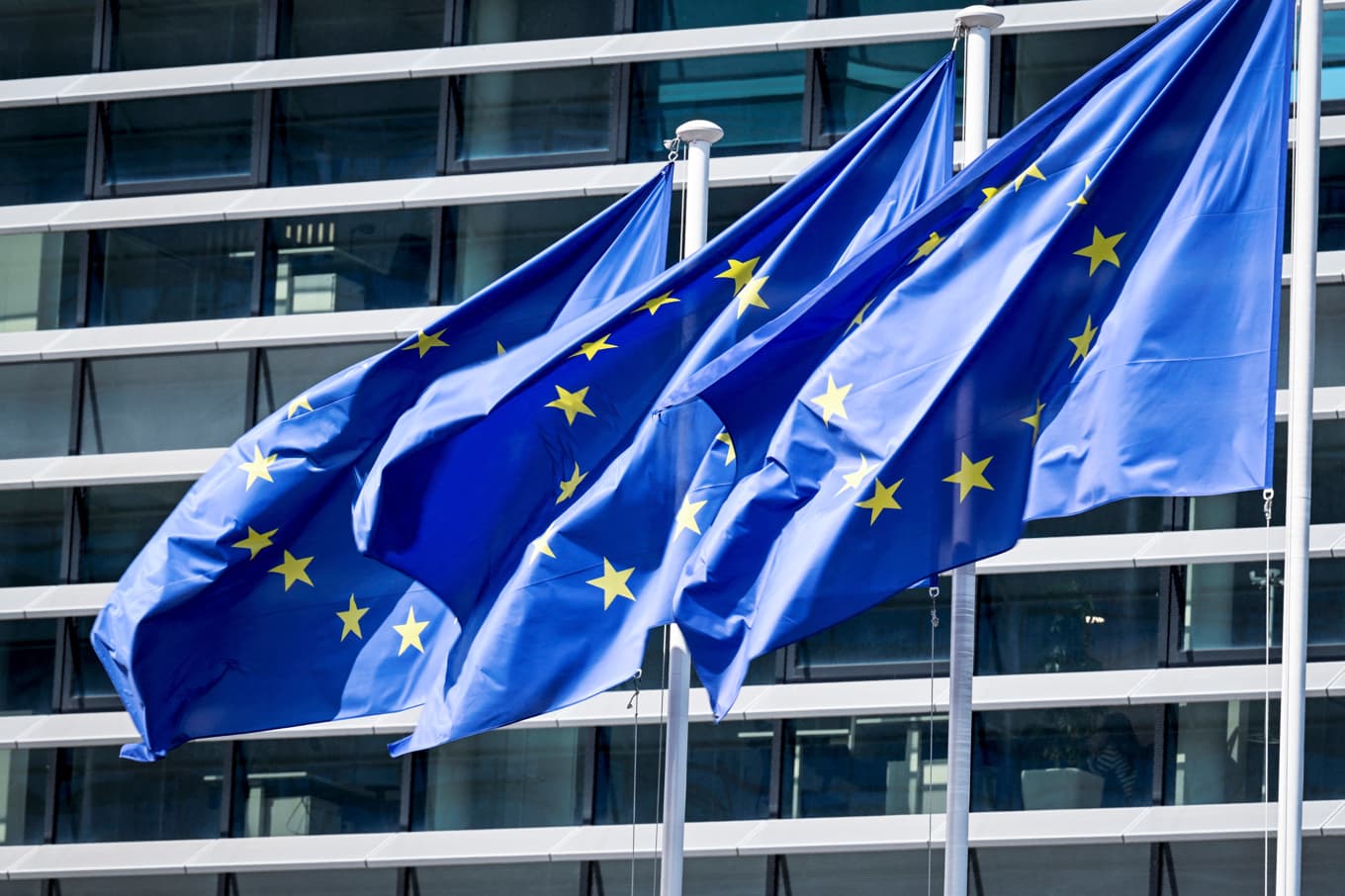 EU uppfattas driva på för att successivt flytta över rätten att beskatta företagen från medlemsstaterna till           centralmakten i Bryssel. Foto: Jean-Christophe Verhaegen / AFP via Getty Images
