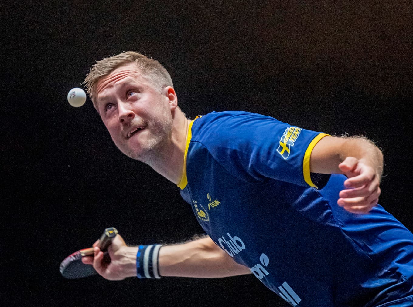 Mattias Karlsson fyller 35 år i höst och tillhör landslagets mest rutinerade åldermän. Han är över tio år äldre än Truls Möregårdh. Foto: Johan Nilsson/TT Nyhetsbyrån