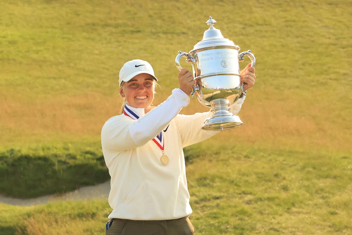 Maja Stark vann US Open förra året och hon har chansen igen. Foto: Stacy Revere/Getty Images
