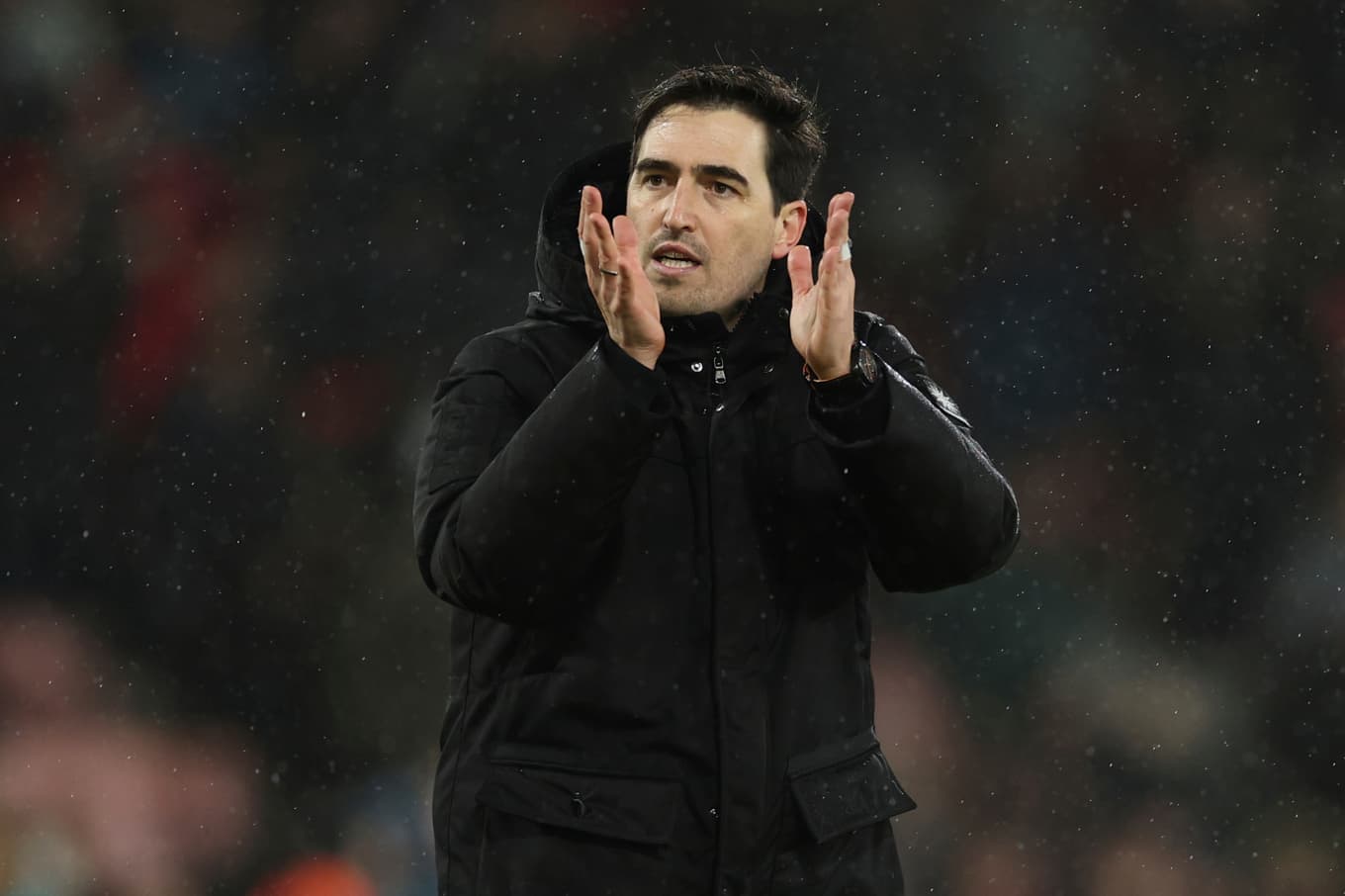 Andoni Iraola tar över som Liverpooltränare, enligt Fabrizio Romano. Arkivbild. Foto: Ian Walton/AP/TT