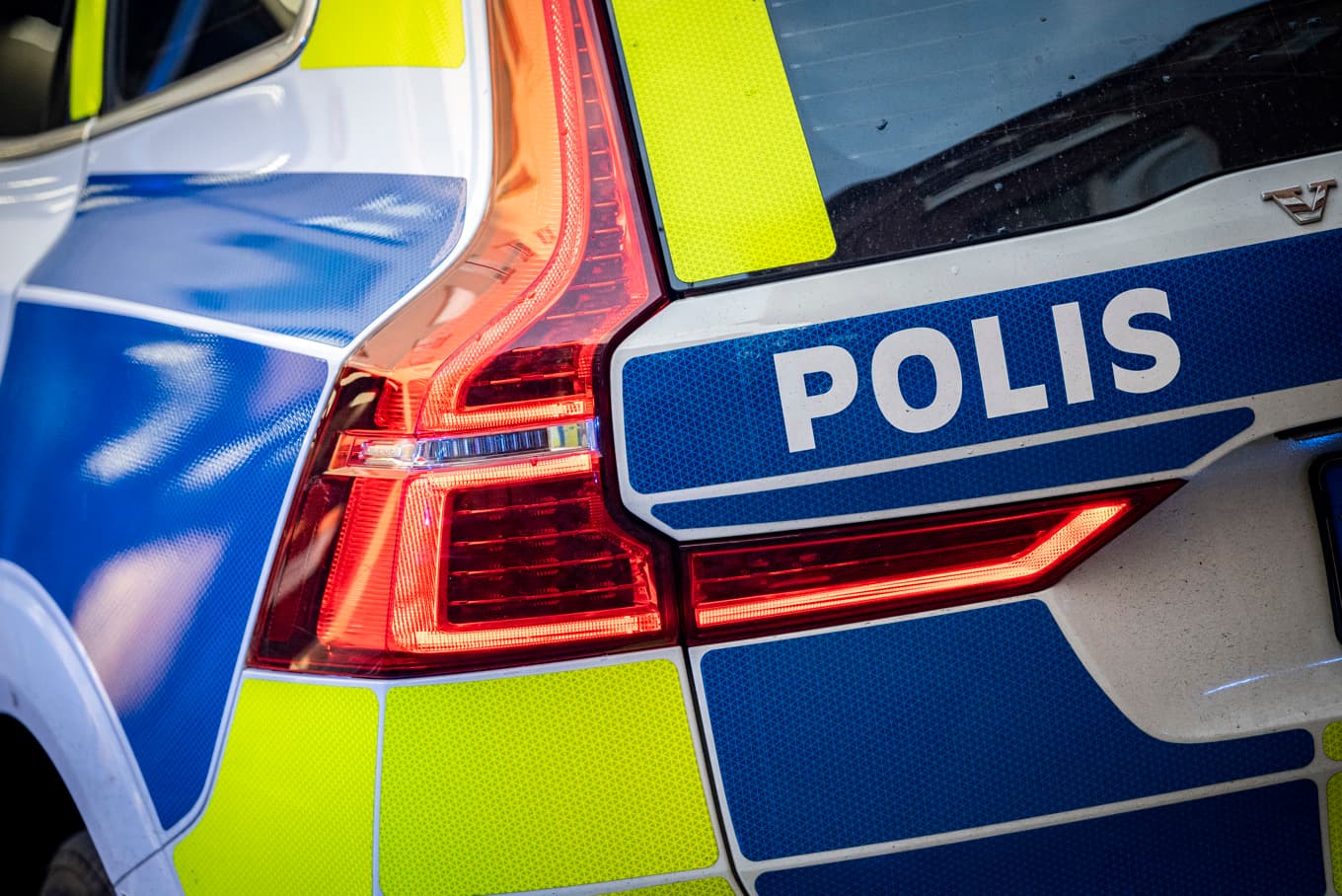 En man är anhållen skäligen misstänkt, enligt polisen. Foto: Johan Nilsson/TT