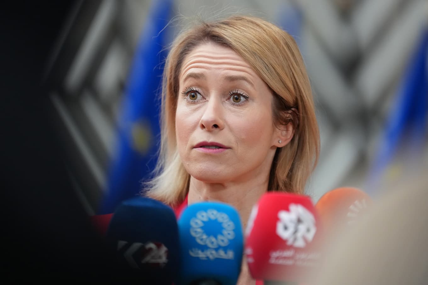 EU:s utrikeschef Kaja Kallas. Arkivbild. Foto: Virginia Mayo  /AP/TT