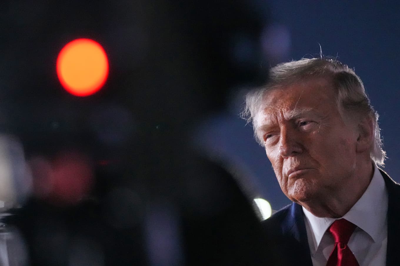 Donald Trump under tisdagen. Foto: Mark Schiefelbein/AP/TT