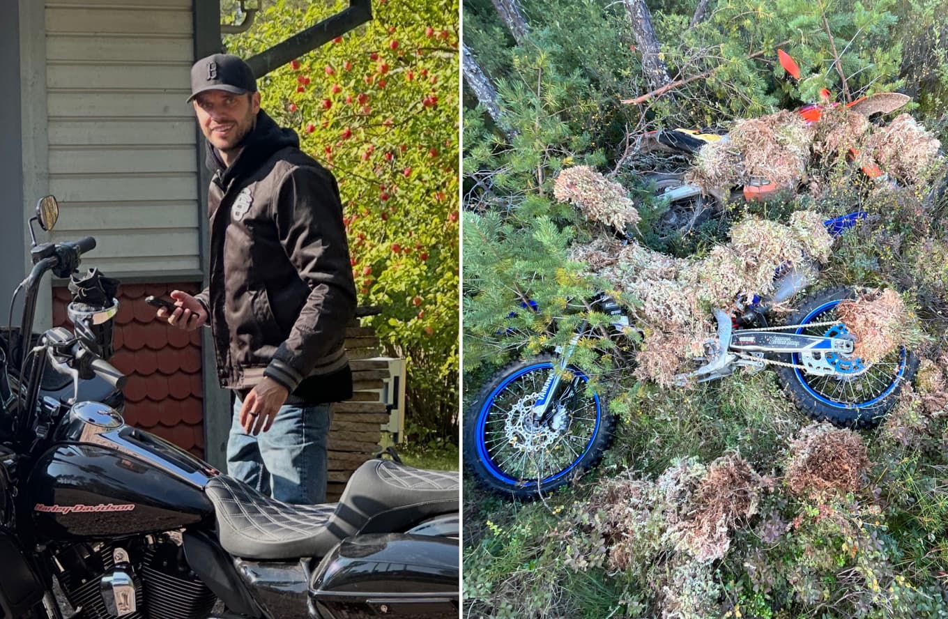 När Erik Asp från Leksand tyckte att svensk polis inte agerade tillräckligt fort under pågående stöld tog han saken i egna händer. Foto: Privat/Polisen