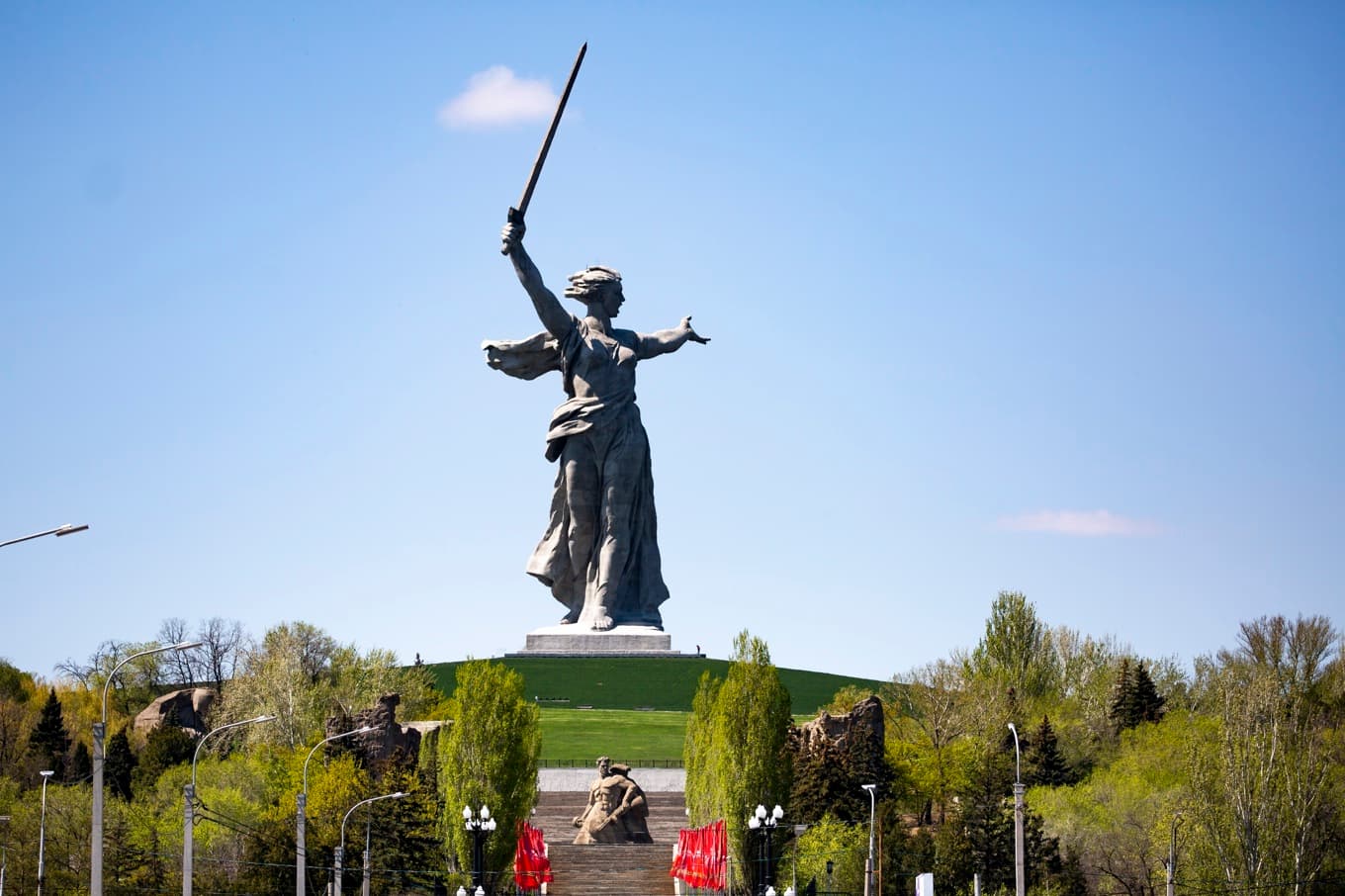 Ukraina attackerade den ryska staden Volgograd under natten till lördagen. Arkivbild. Foto: Dmitrii Rogulin/AP/TT