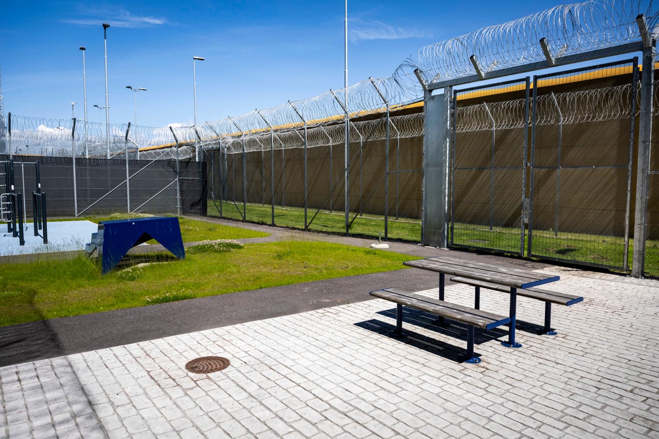 Avdelningen på Kumlaanstalten som kommer att ta emot unga från 14 års ålder som dömts till fängelse. Foto: Pontus Lundahl/TT